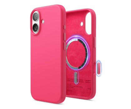 Etui do telefonów Elago Magsafe Silicon Case do iPhone 17 Ice Pink ES17MSSC61-IRED